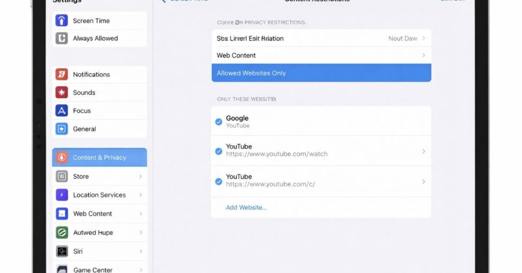 Block YouTube Shorts iPad