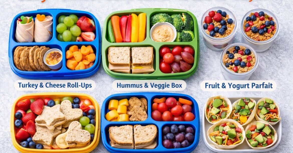 list of easy toddler cold lunch ideas for daycare