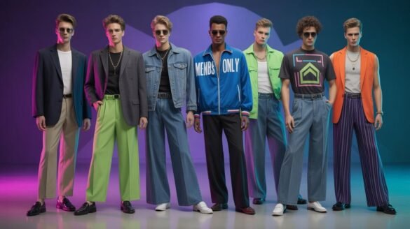 80s Fashion Men Clothes
