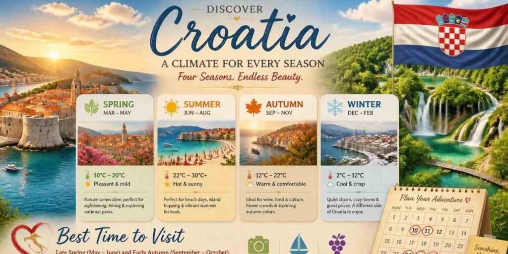 Understanding Croatia's Climate Before You Choose a Date