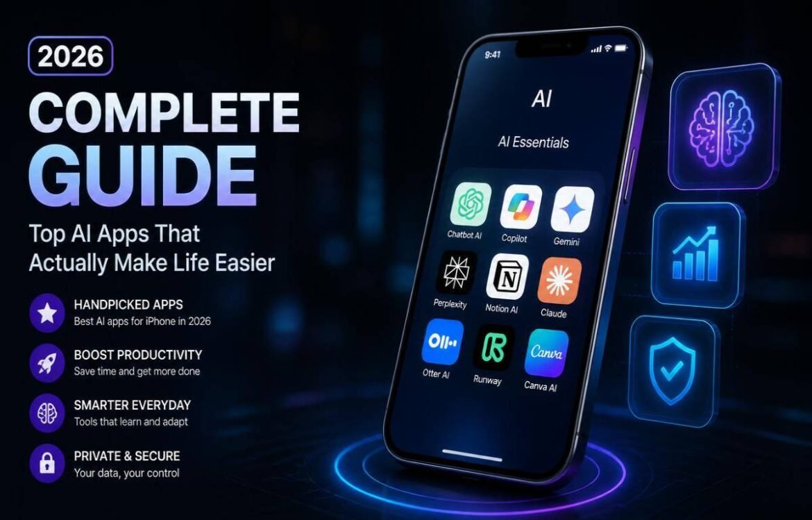 Best AI Apps for iPhone in 2026 Complete Guide-Best AI Apps for iPhone